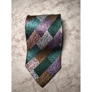 Jacques Estier Colorful 100% Italian Silk Tie
